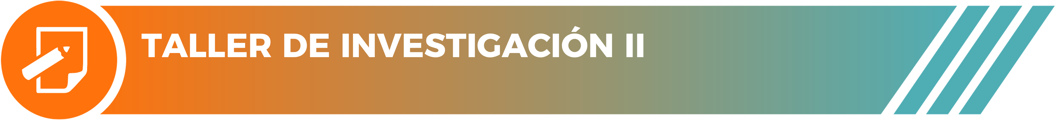 TALLER DE INVESTIGACIÓN II